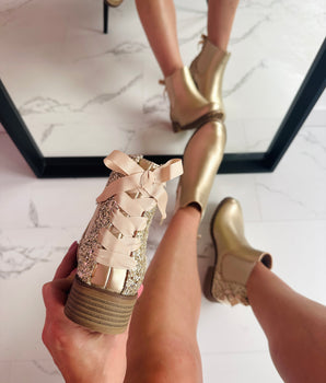 Elsa Gold Boots