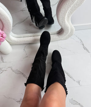Katja Fringle Black Boots