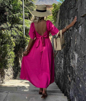Aniek Fuchsia Dress