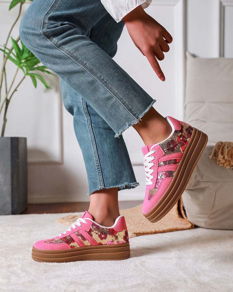 Paula Fuchsia Sneaker