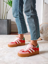 Paula Red Sneaker