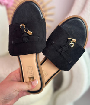 Bliss Black Slides