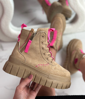 Emoji Khaki shoes