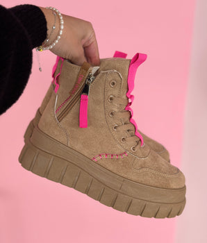 Emoji Khaki shoes