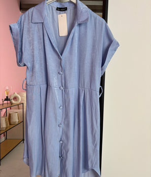 Blauwe jurk BK