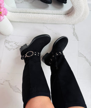 Tonia Black High Boots