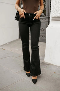 Best Flair Jeans Black