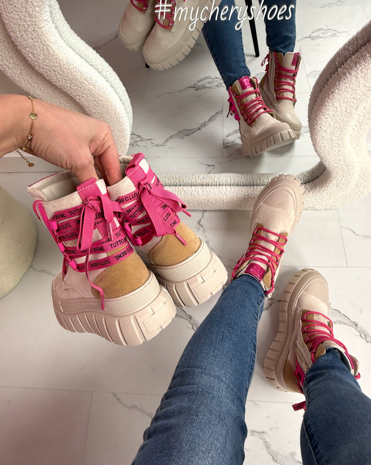 Tutto Bene Peach Shoes