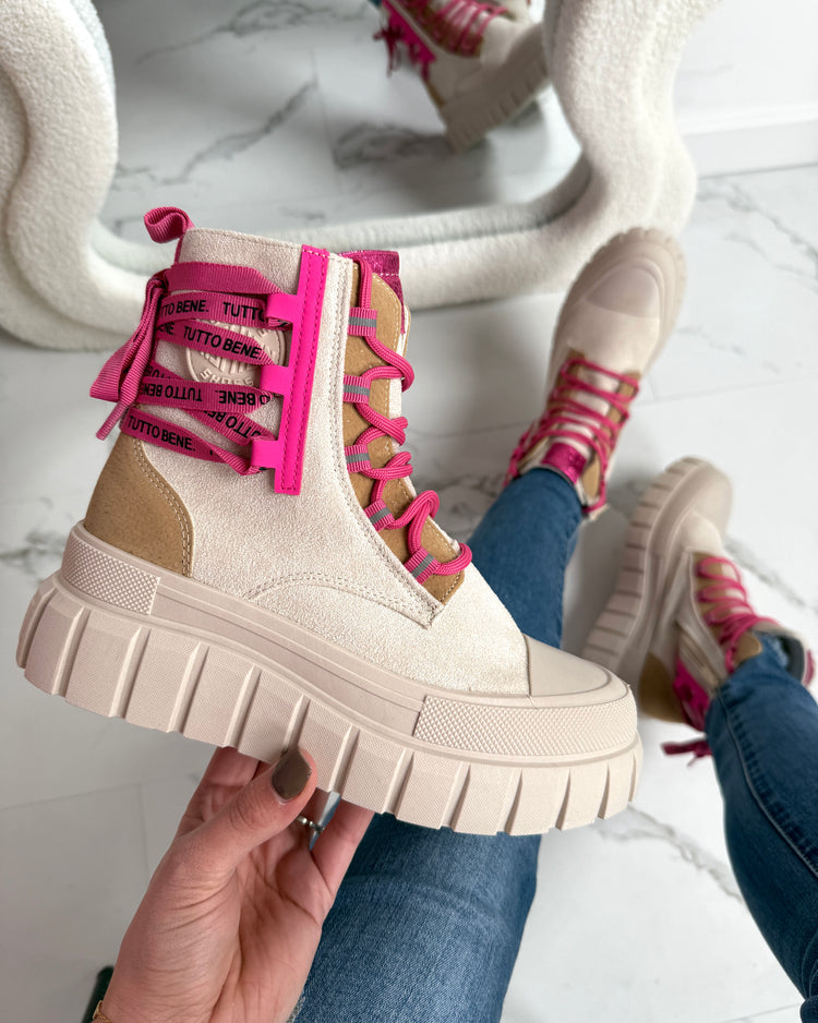 Tutto Bene Peach Shoes