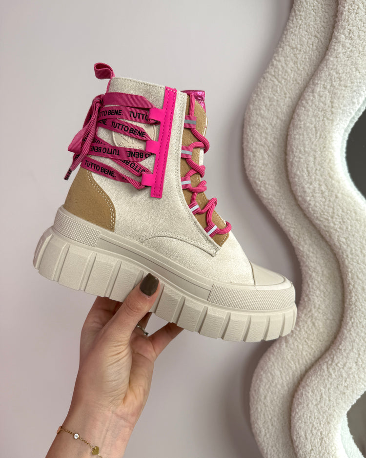 Tutto Bene Peach Shoes