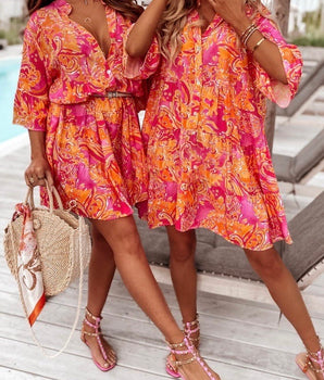 Ibiza Fuchsia Dress