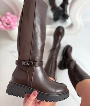 Lymee Brown Boots