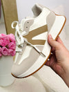 Charifa Beige Sneaker