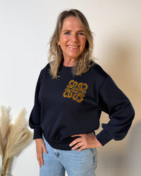 Loa Marine Blauw Sweater