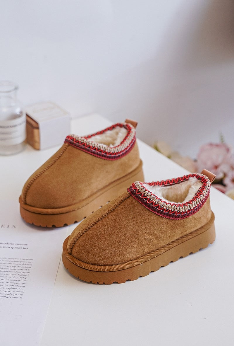 Kids Slipper Camel