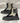 Glückliche schwarze Schuhe