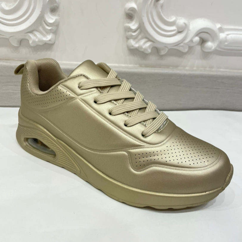 Airy Gold Sneaker