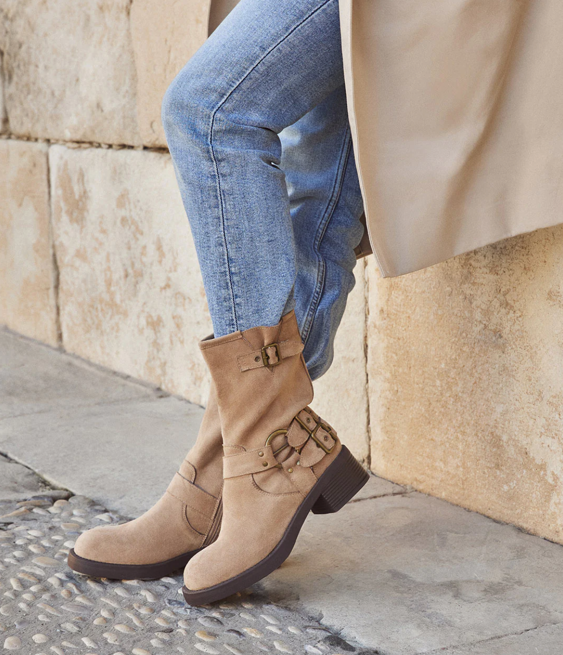 Indy Beige Boots
