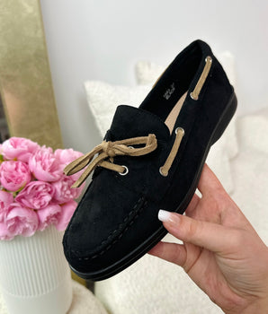 Malou Black Loafer