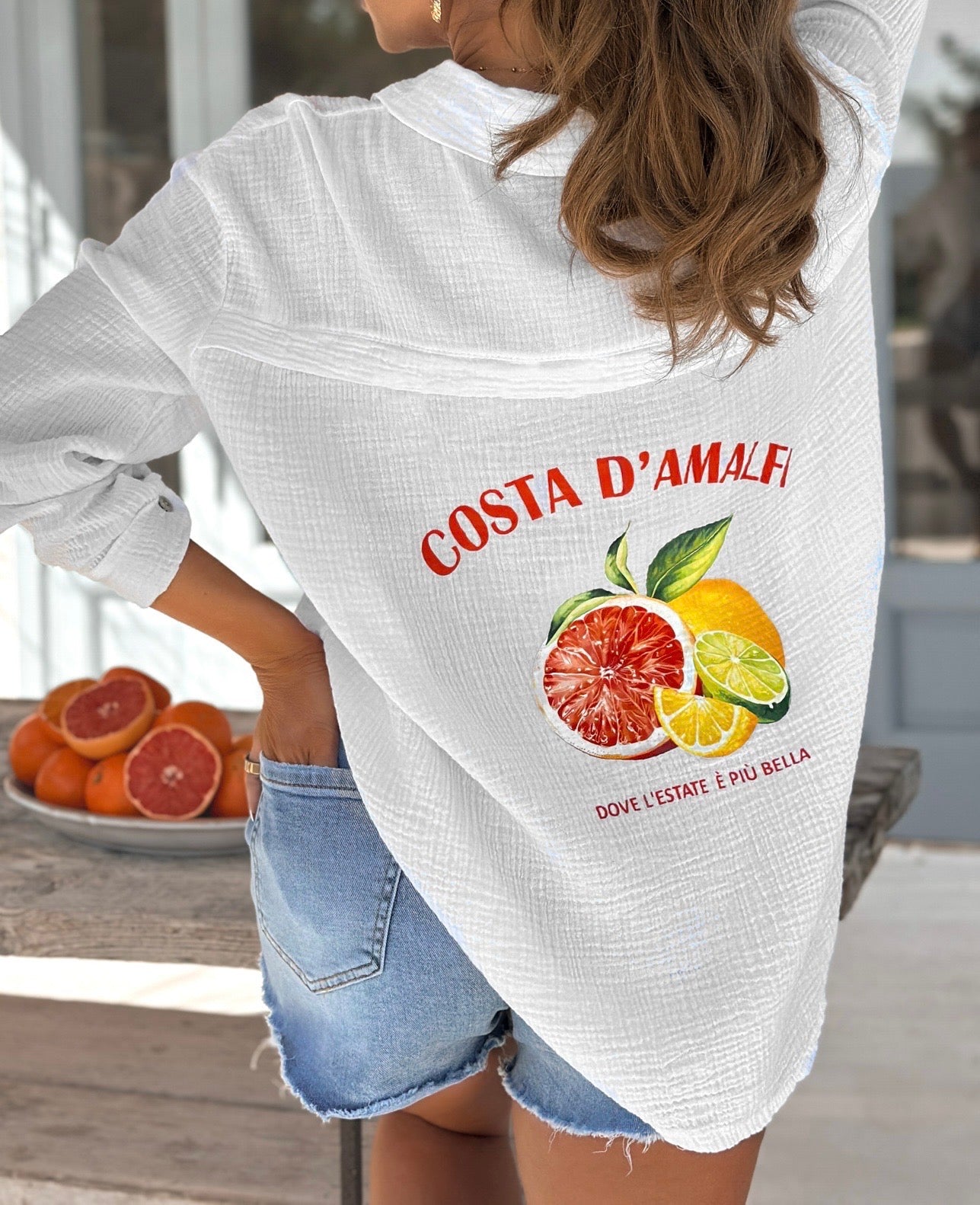 Costa White Blouse