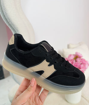Serra Black Sneaker