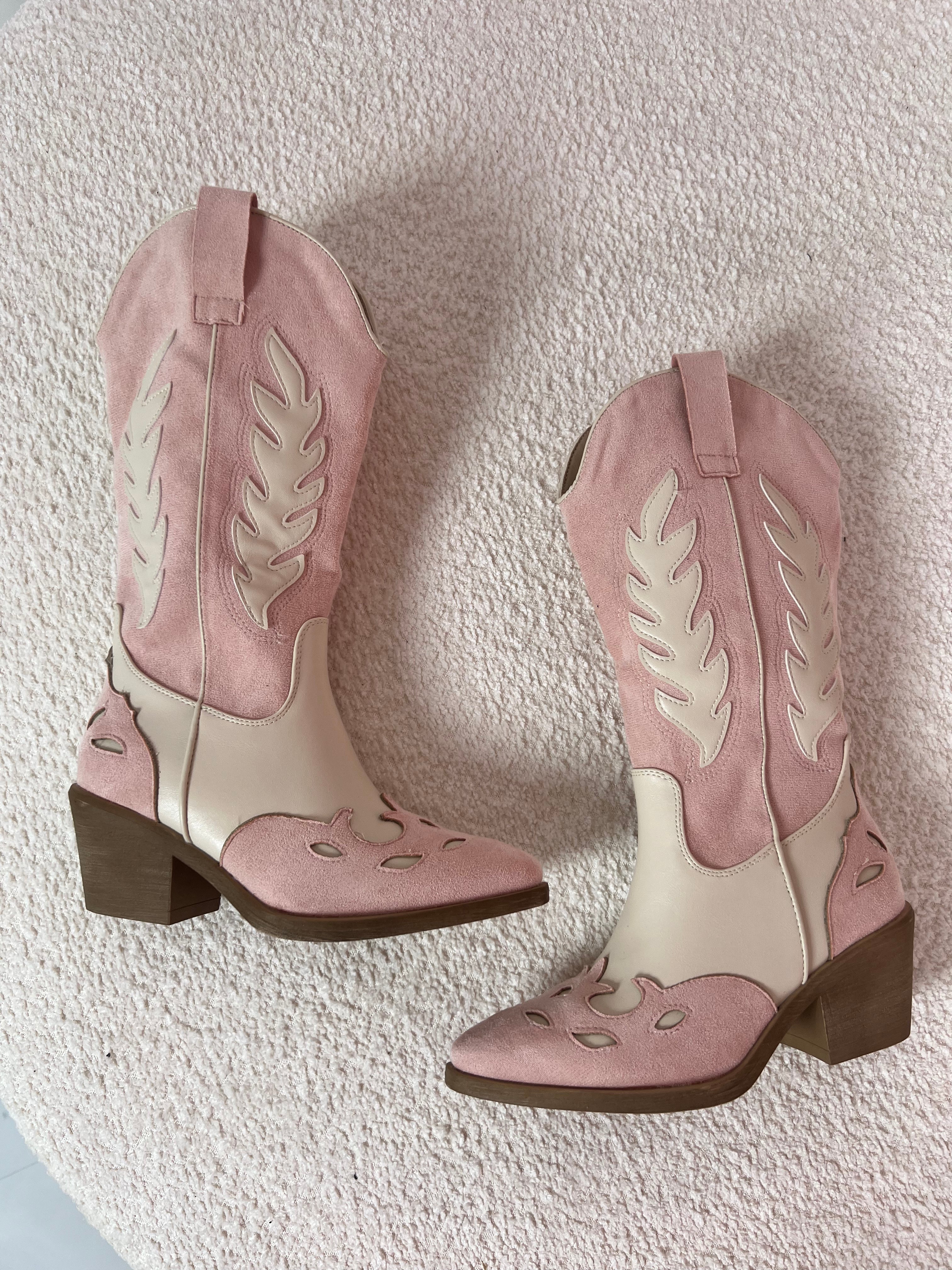 West Pink Boots