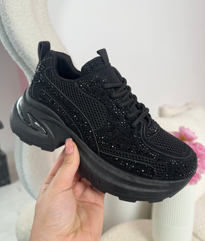 Glam Black Sneaker