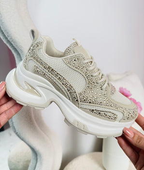 Glam Beige Sneaker