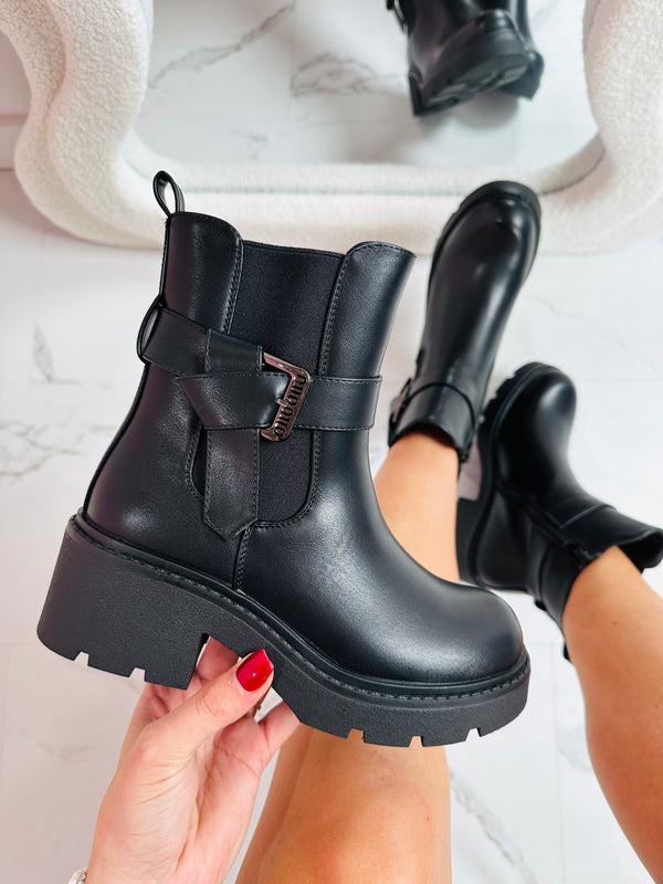 Bottes noires Bianca