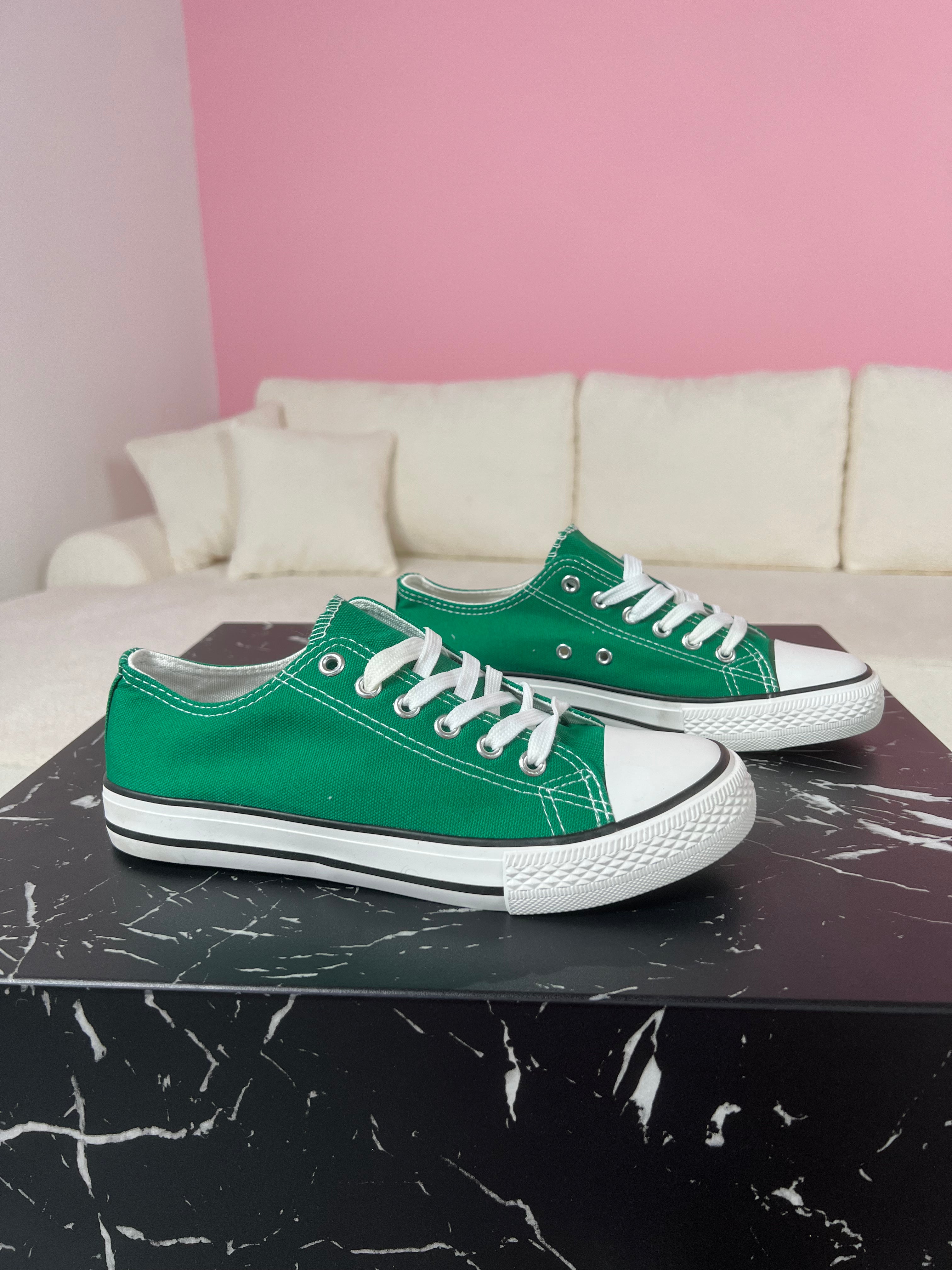 Sneaker stary vert