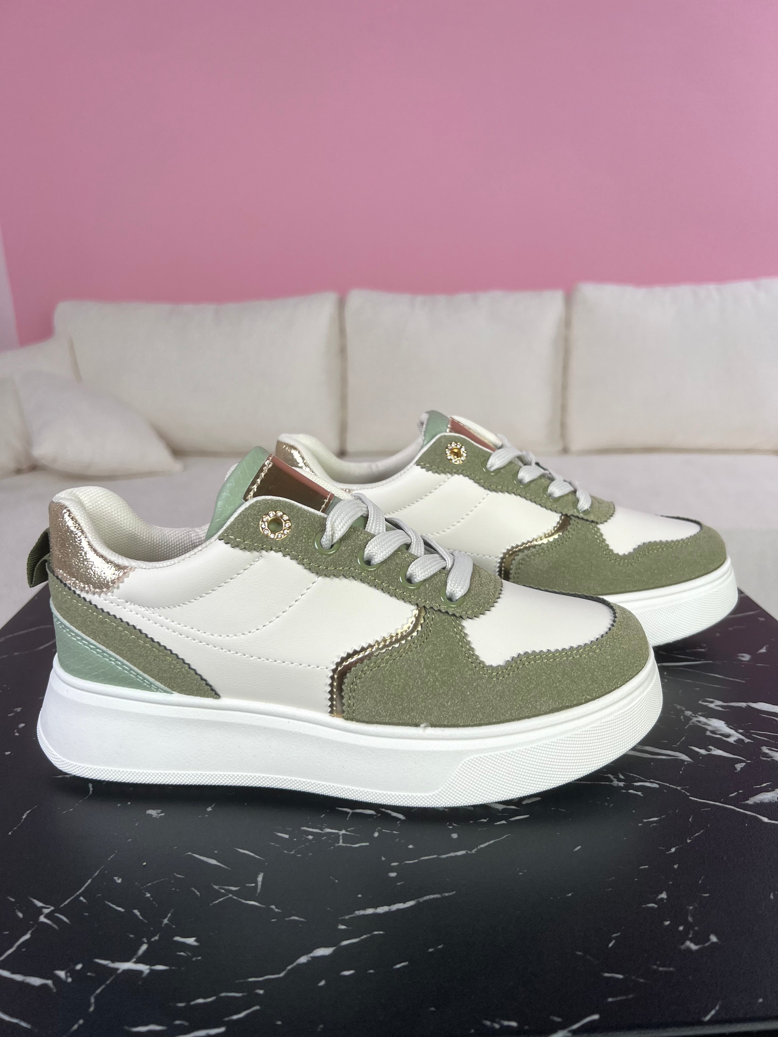 Sneaker Green Isabella