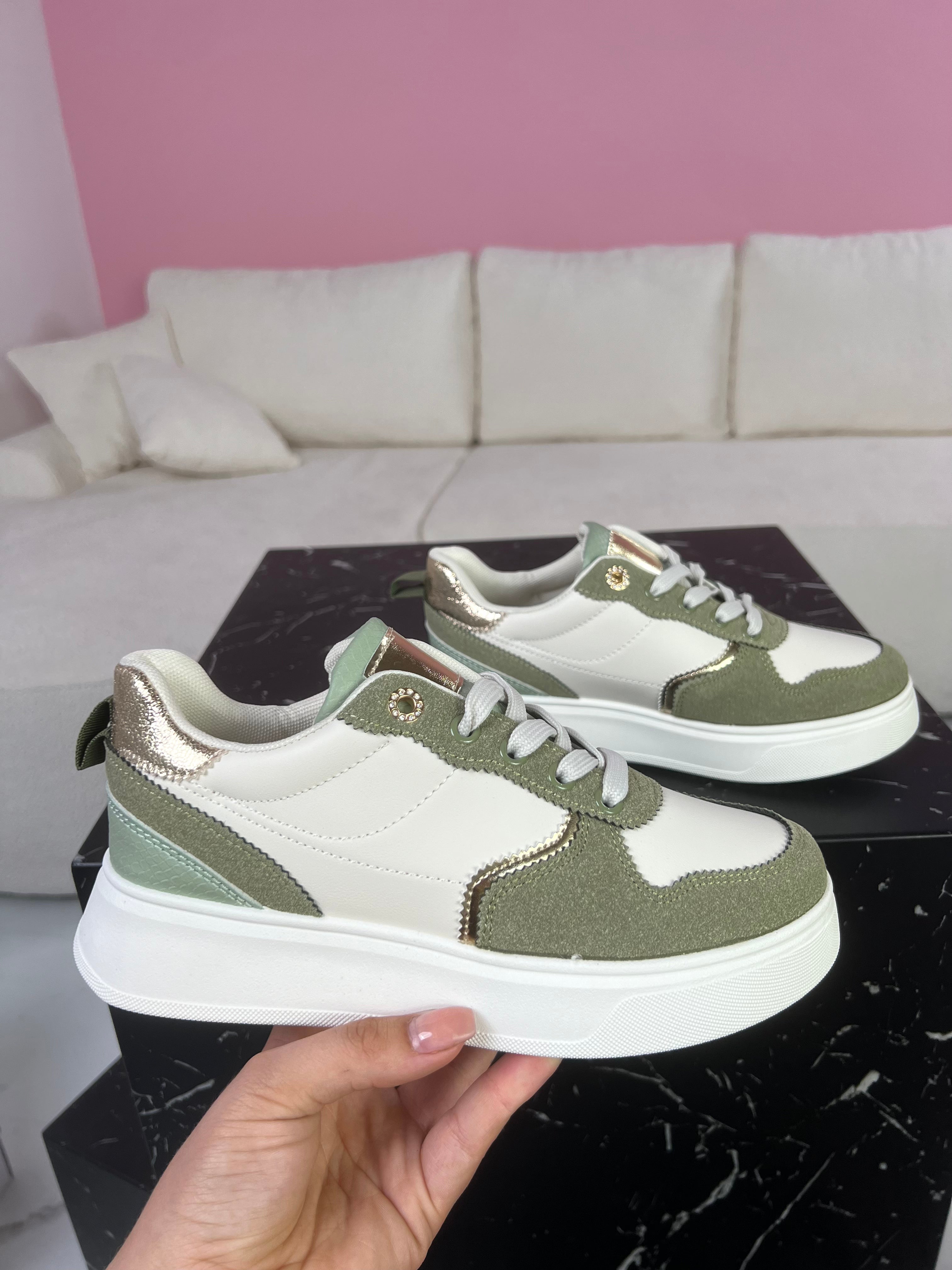 Sneaker Green Isabella