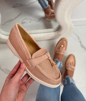 Shine Pink Loafer