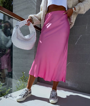 Maxi Fuchsia Skirt