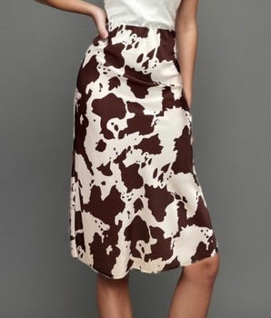 Maxi Cow Skirt