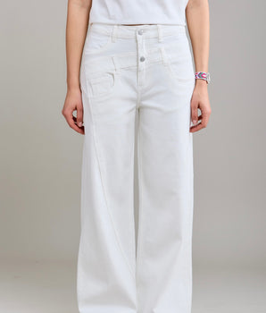 Cher White Jeans