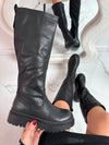 Bottes hautes noires Anetta