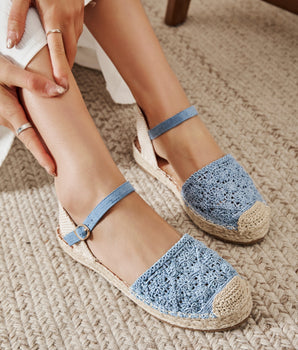 Isadora Blue Espadrille