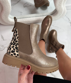 Coosje Taupe Stiefel