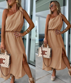 Nina One-Shoulder Dress