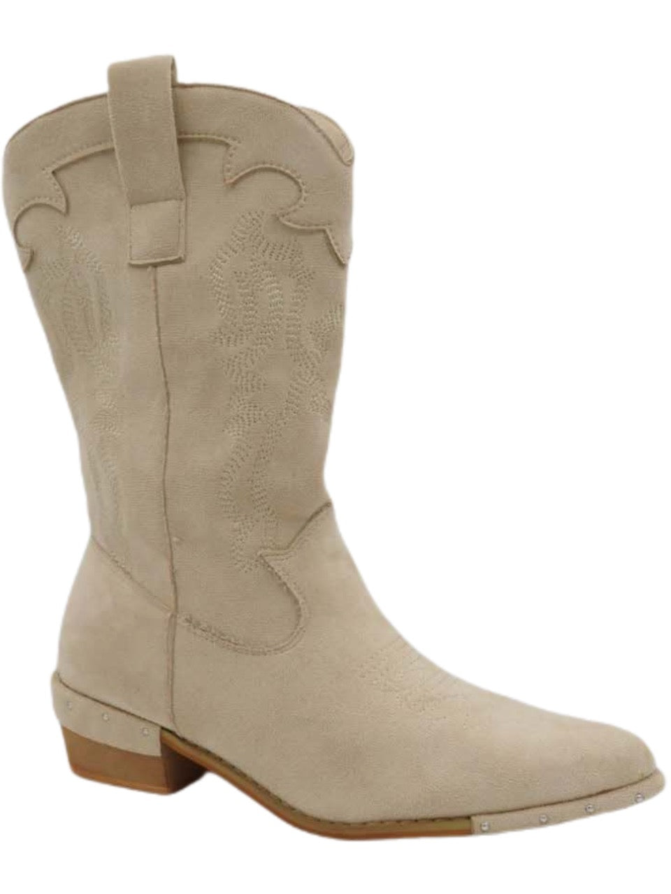 2603 Beige Boots