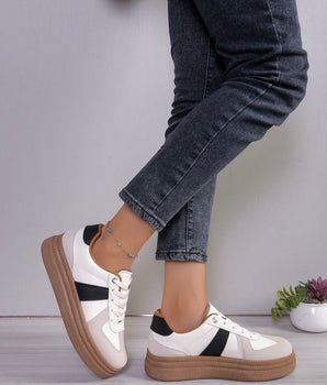 Belinda Beige Sneaker