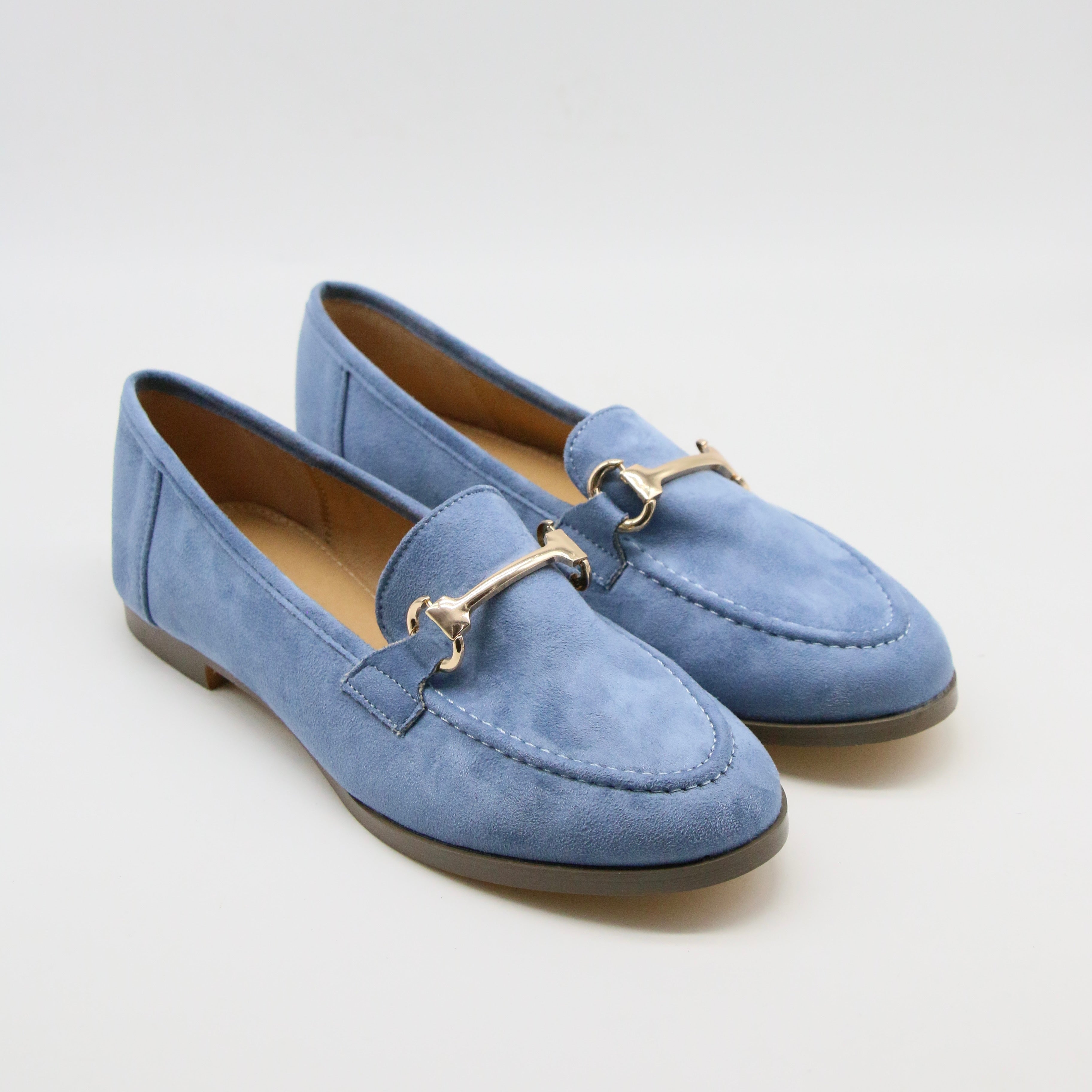 Blue H Loafer