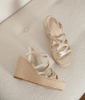 Mariëlle Gold Wedges
