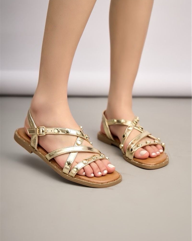 Ayla Gold Sandaal