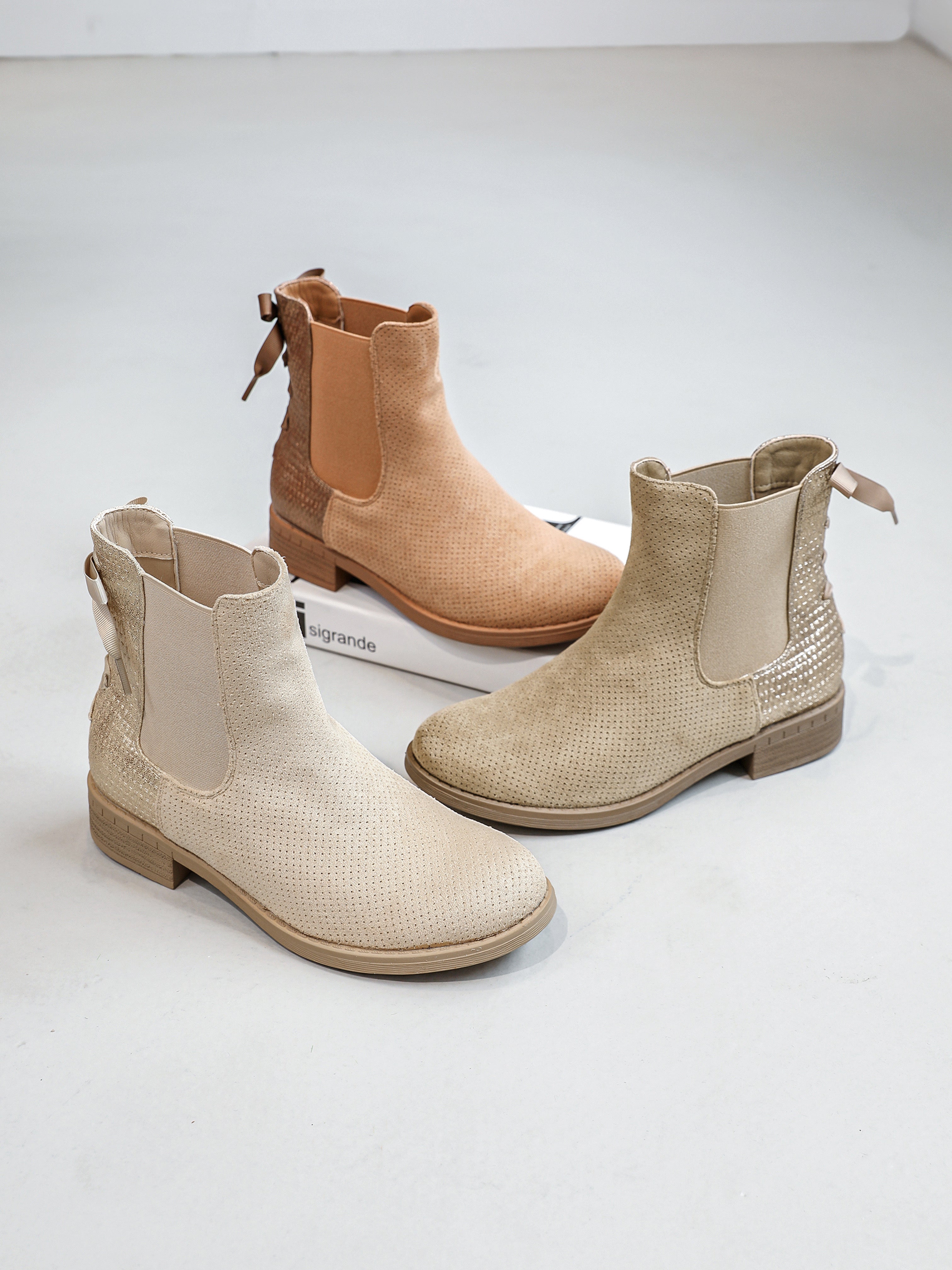 Ruth Khaki Boots