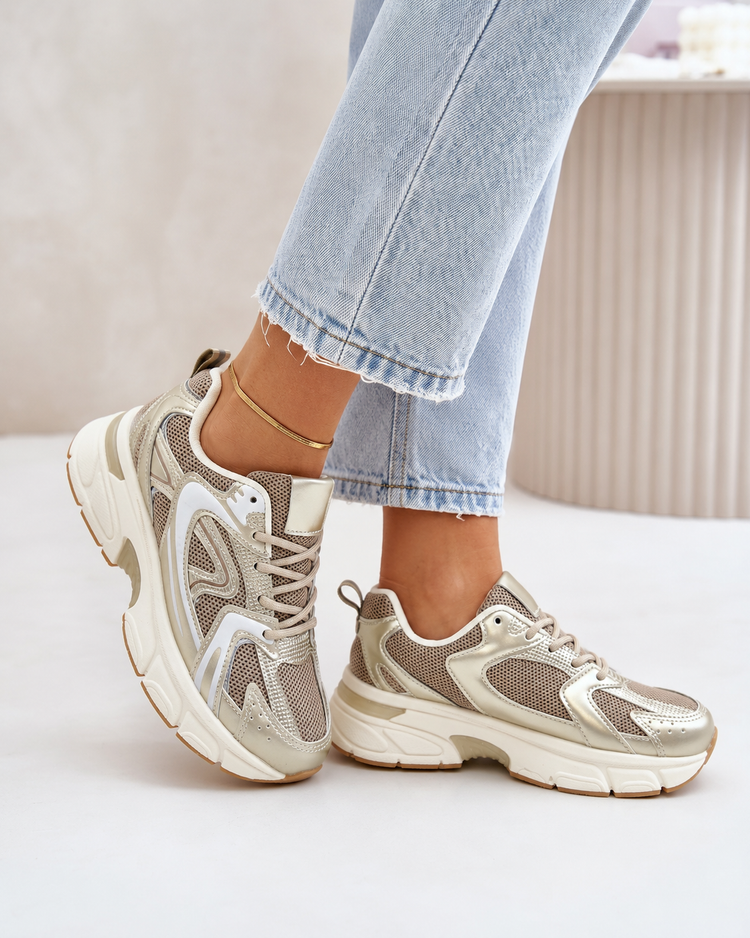 Julia Gold Sneaker