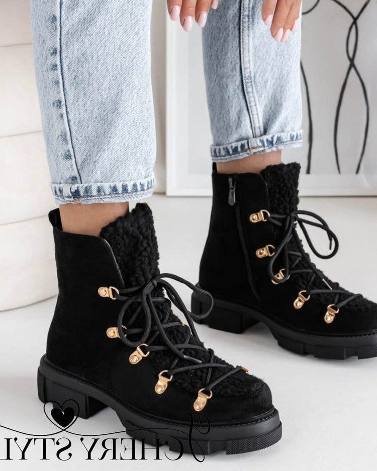 July Black Boots