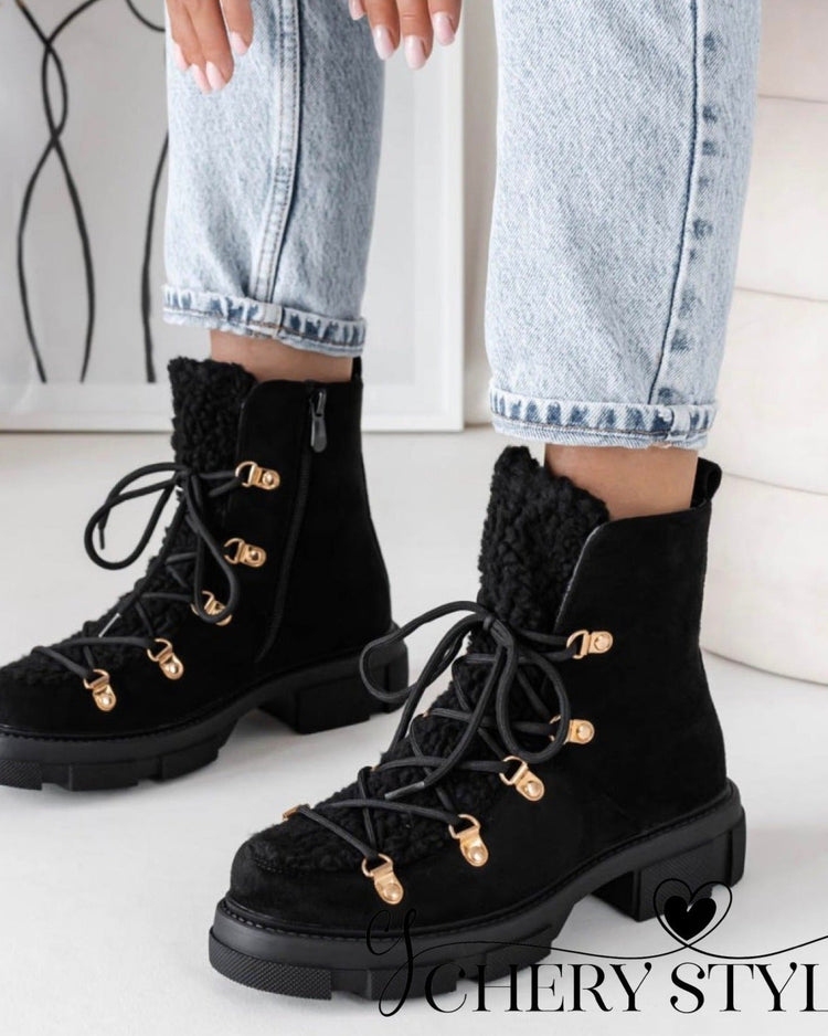 July Black Boots