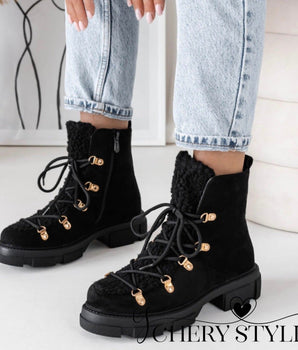 July Black Boots